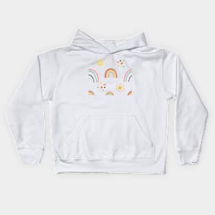 rainbows Kids Hoodie